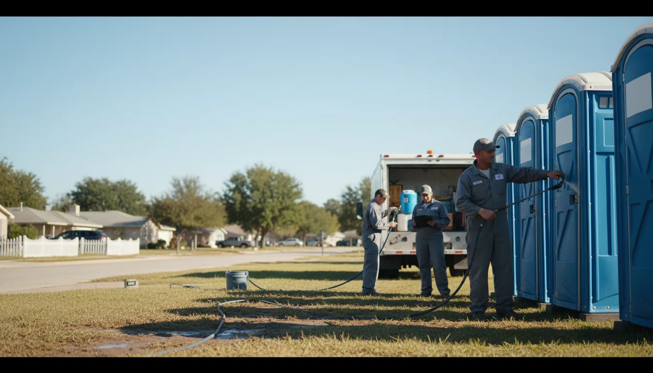 Long-Term Portable Toilet Rental in Brutus, MI near me
